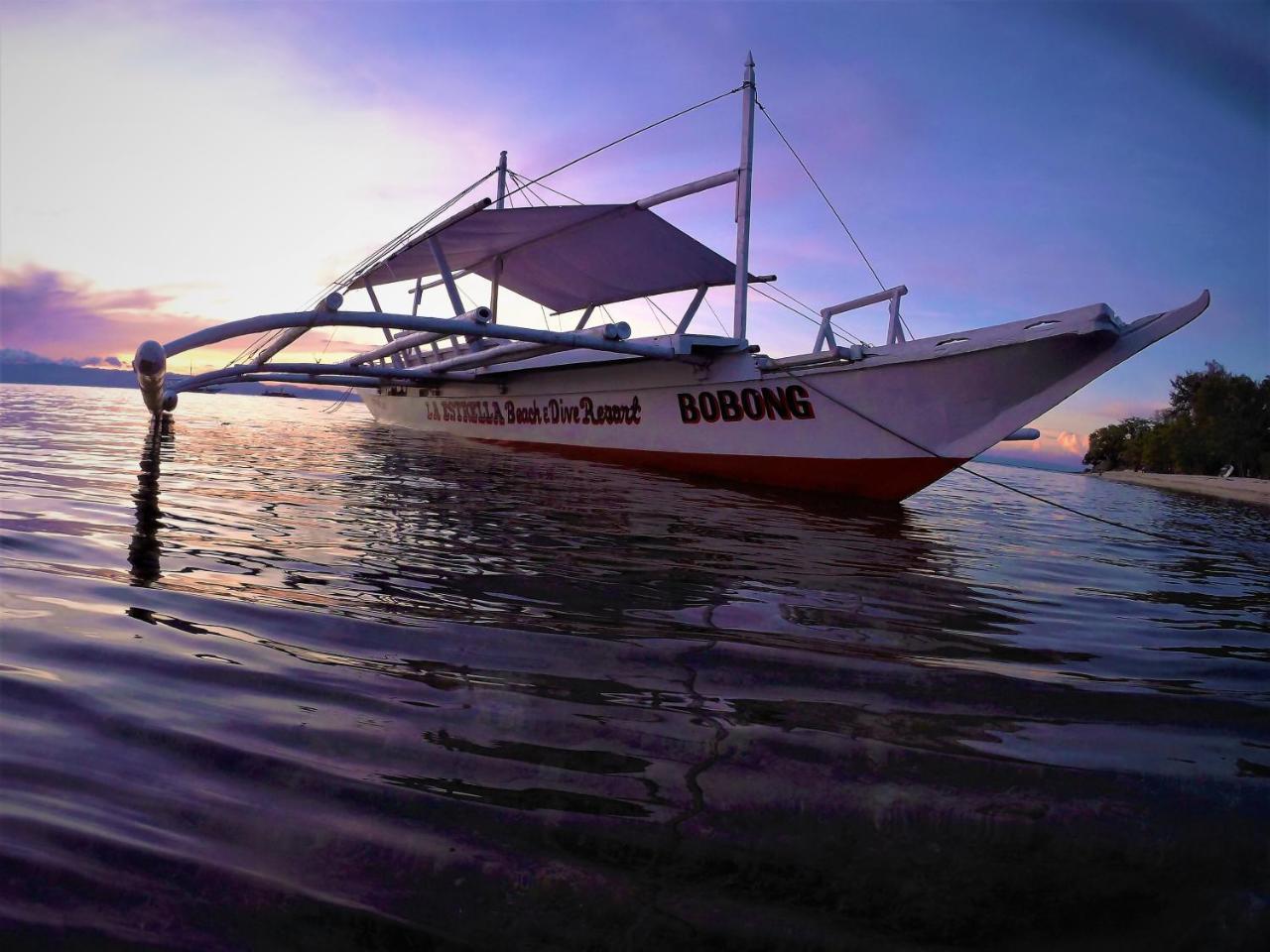 La Estrella Beach Resort & Cabilao Dive Center Loon Extérieur photo